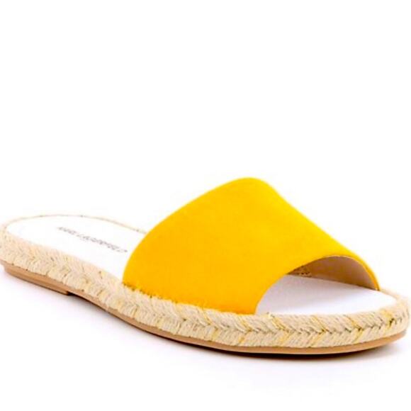Karl Lagerfeld Paris leather Niya Slide Sandal - Picture 1 of 8